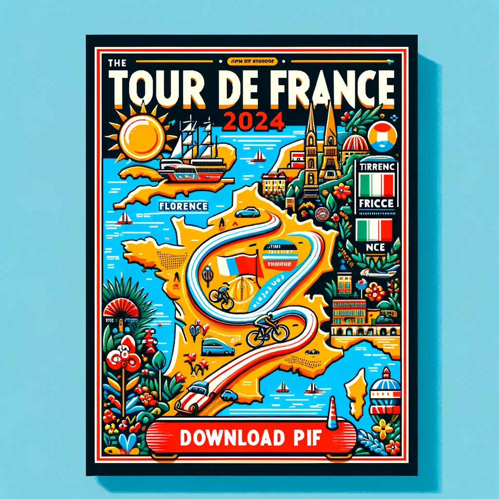 Tour de France 2024 Route Map PDF